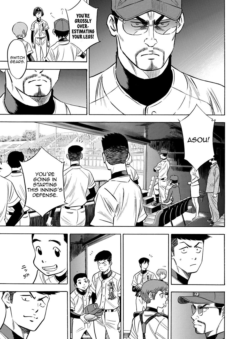 Daiya no A - Act II Chapter 71 page 9 - Chapter 71: Fruitlessly