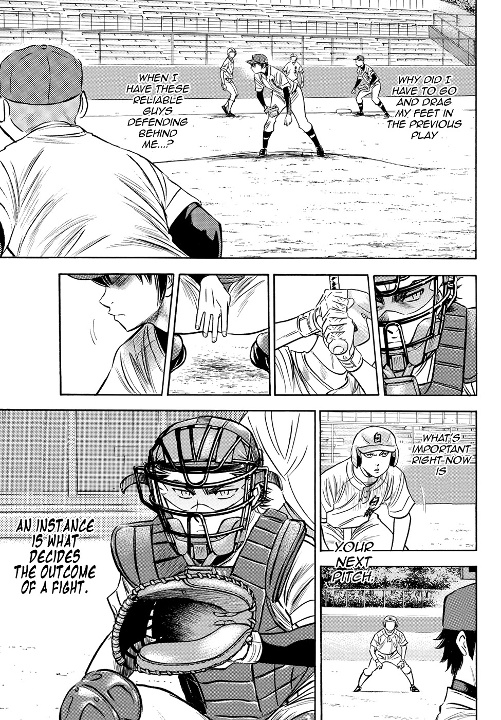 Daiya no A - Act II Chapter 73 page 14 - Chapter 73: Individual Strength and Shape of the Team