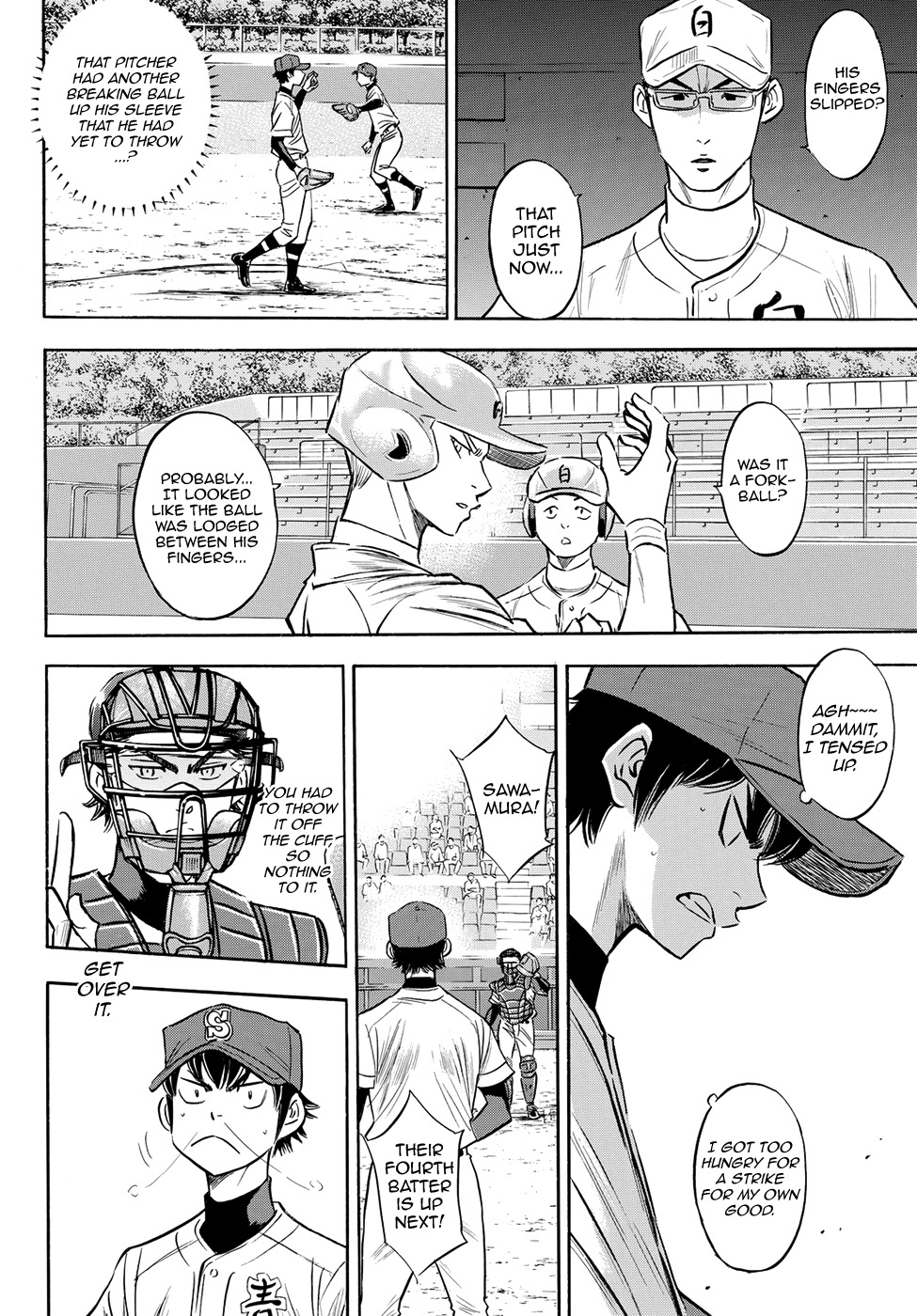 Daiya no A - Act II Chapter 73 page 5 - Chapter 73: Individual Strength and Shape of the Team