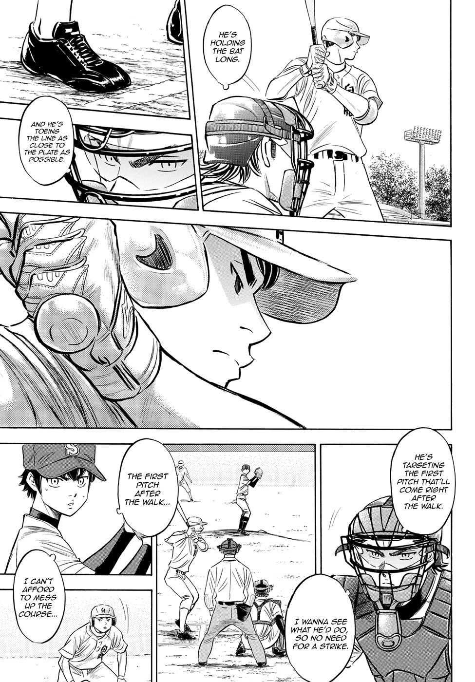 Daiya no A - Act II Chapter 73 page 6 - Chapter 73: Individual Strength and Shape of the Team