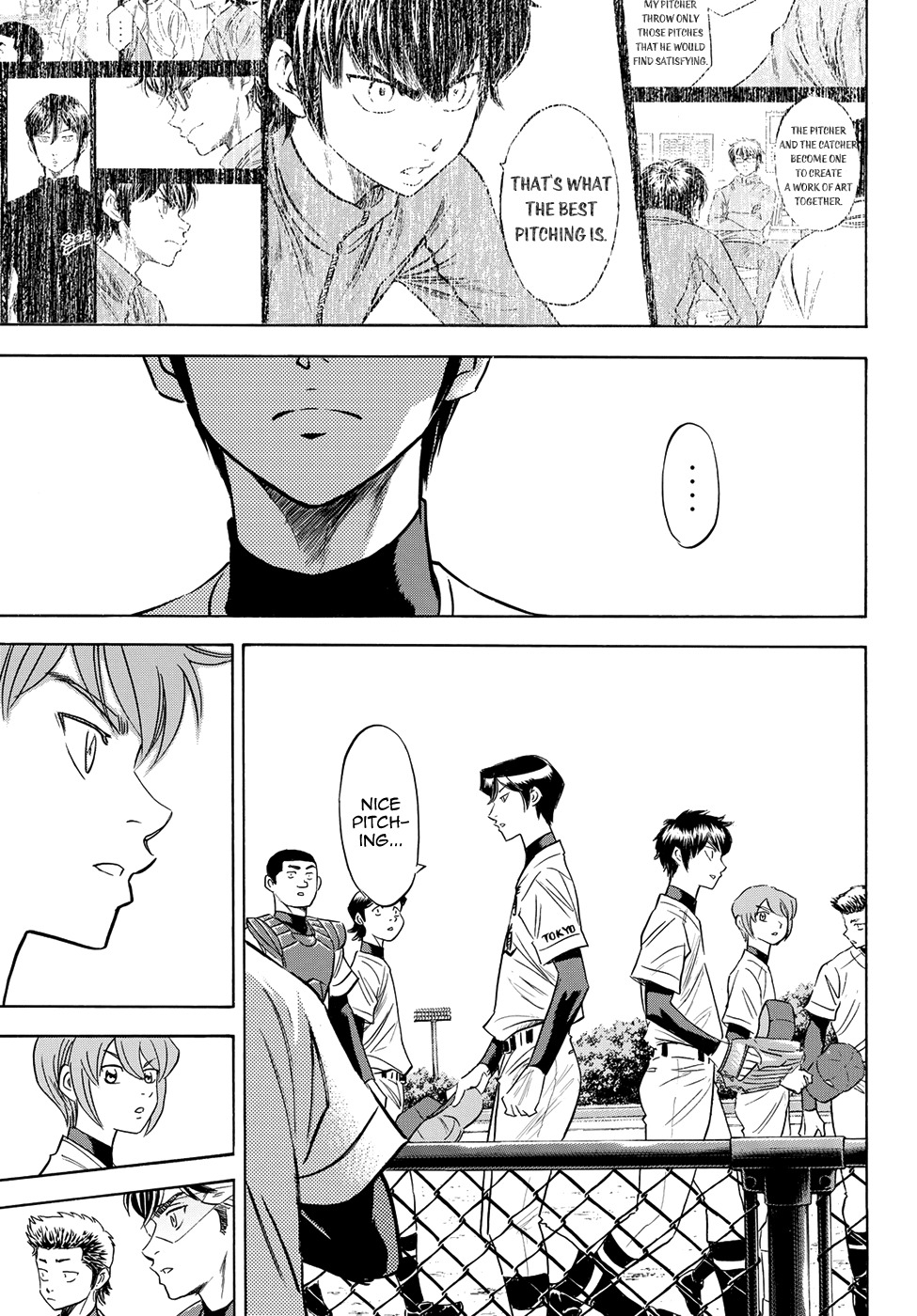 Daiya no A - Act II Chapter 75 page 12 - Chapter 75: Under the Same Flag