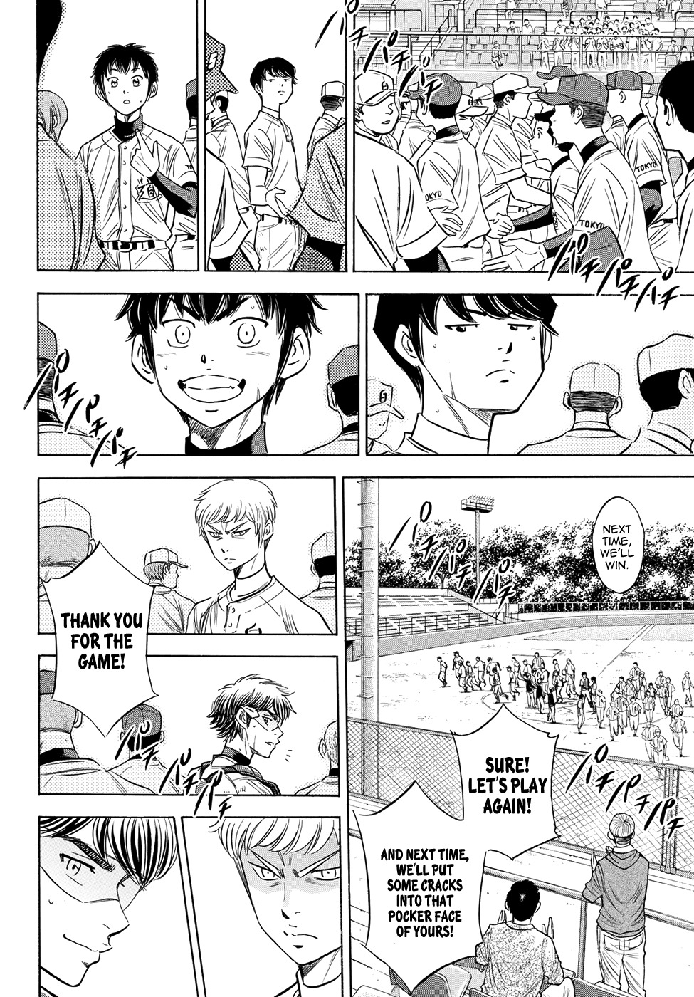 Daiya no A - Act II Chapter 75 page 9 - Chapter 75: Under the Same Flag