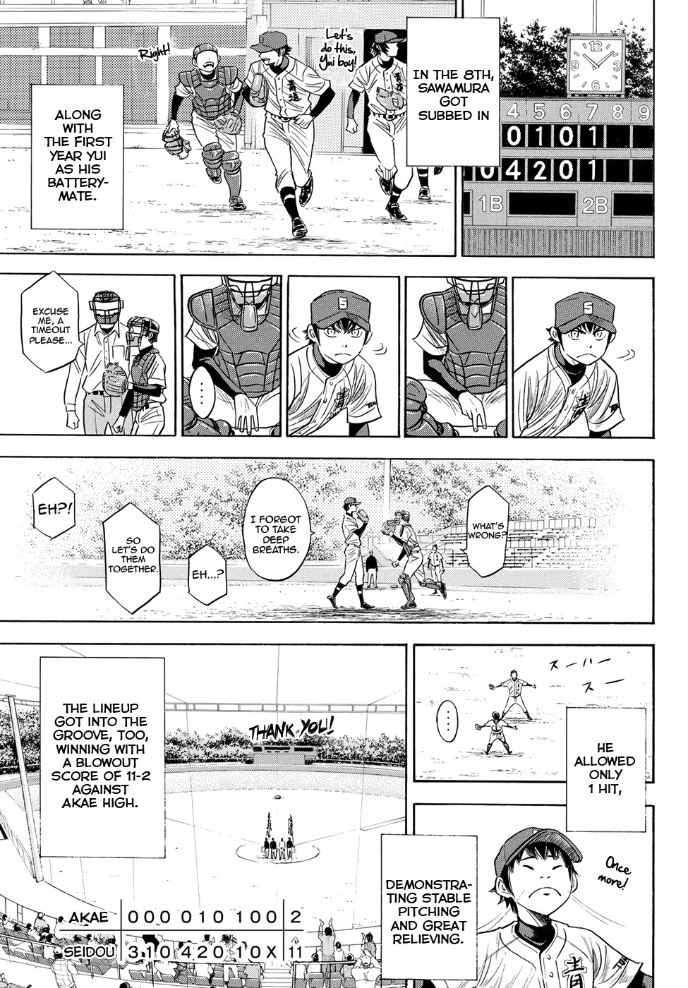 Daiya no A - Act II Chapter 76 page 15 - Chapter 76: The Way Home