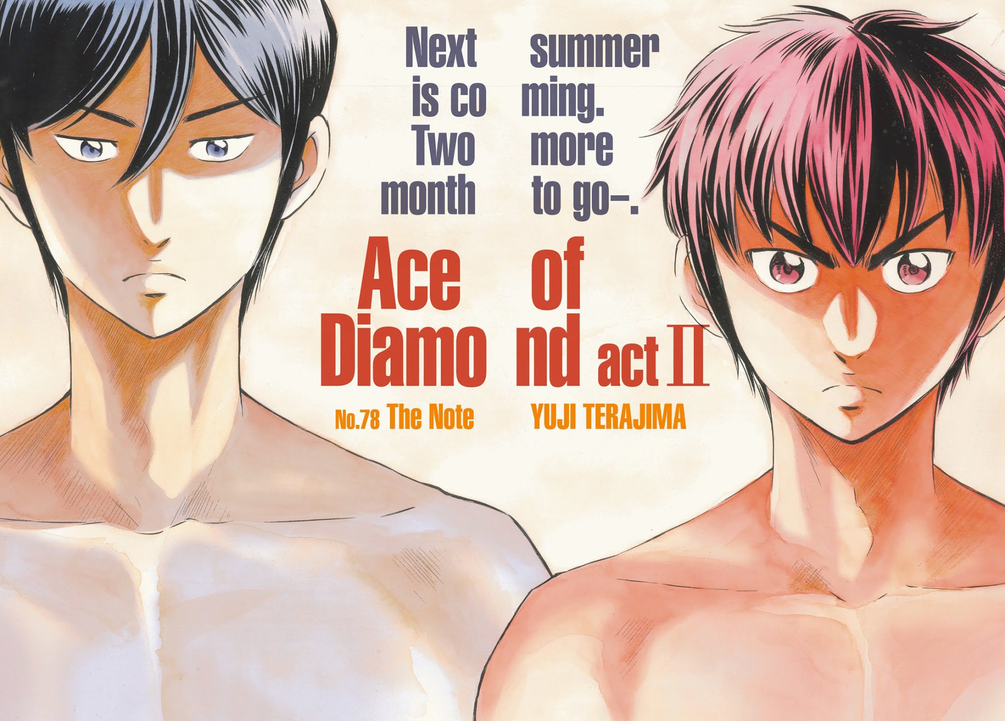 Daiya no A - Act II Chapter 78 page 1 - Chapter 78: The Note