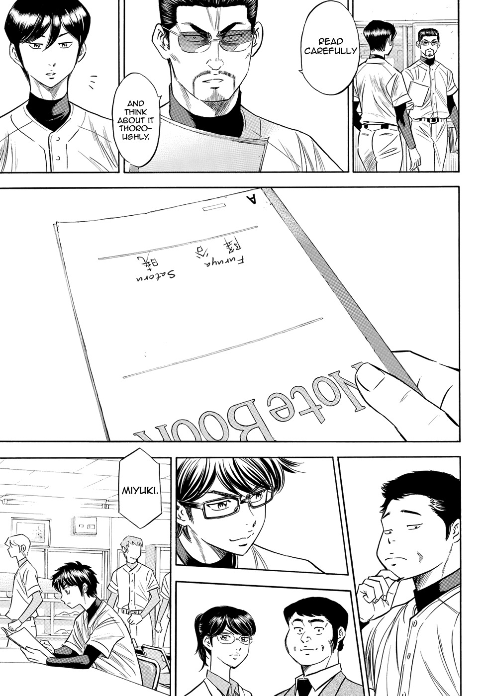 Daiya no A - Act II Chapter 78 page 16 - Chapter 78: The Note