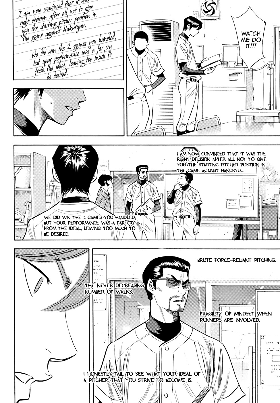 Daiya no A - Act II Chapter 78 page 21 - Chapter 78: The Note