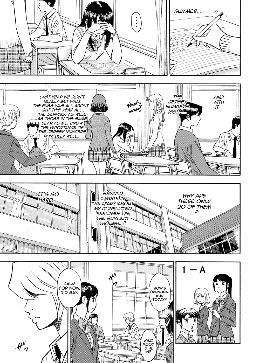 Daiya no A - Act II Chapter 78 page 8 - Chapter 78: The Note
