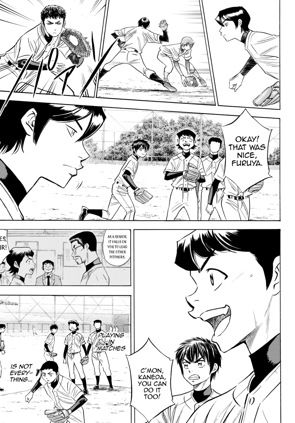 Daiya no A - Act II Chapter 79 page 11 - Chapter 79: Sights on the Major League
