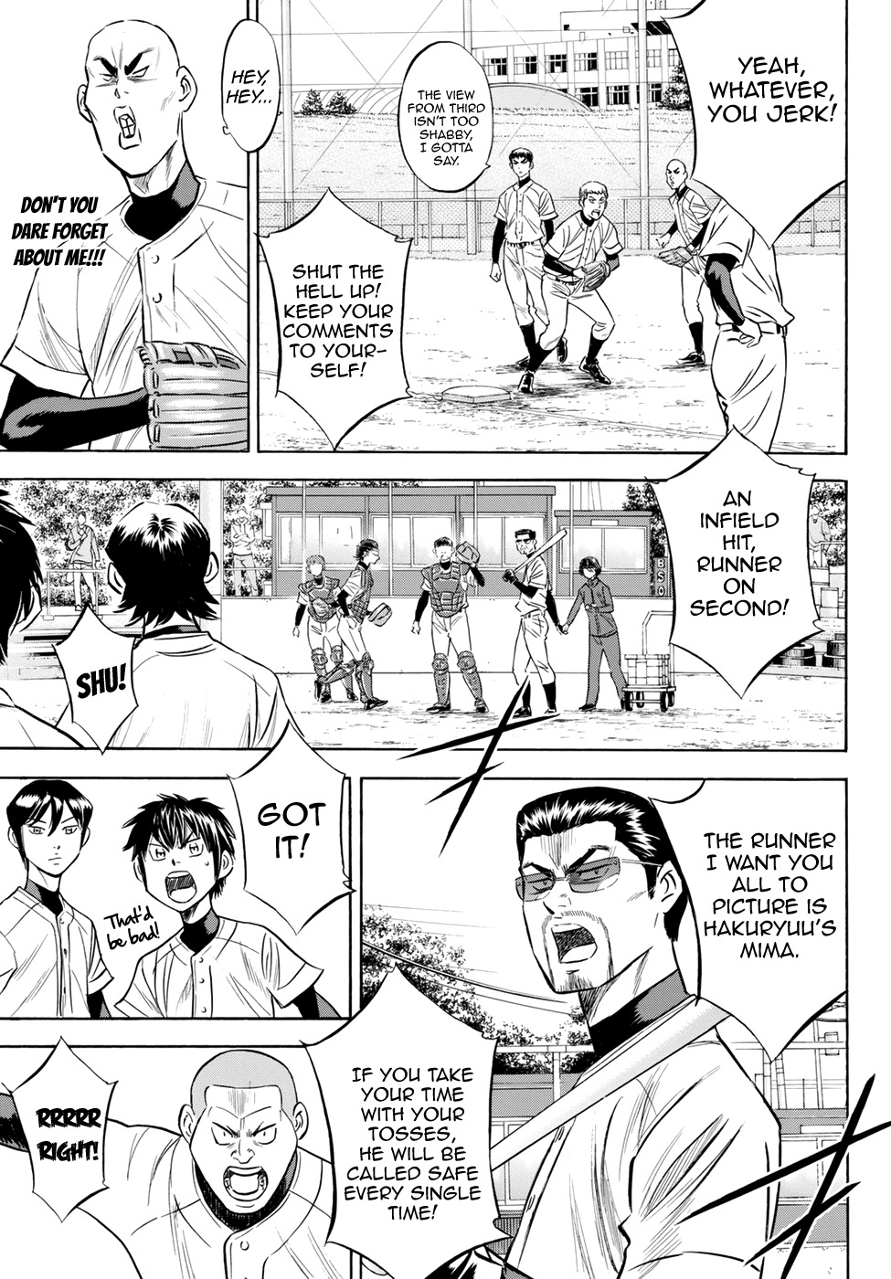 Daiya no A - Act II Chapter 79 page 13 - Chapter 79: Sights on the Major League