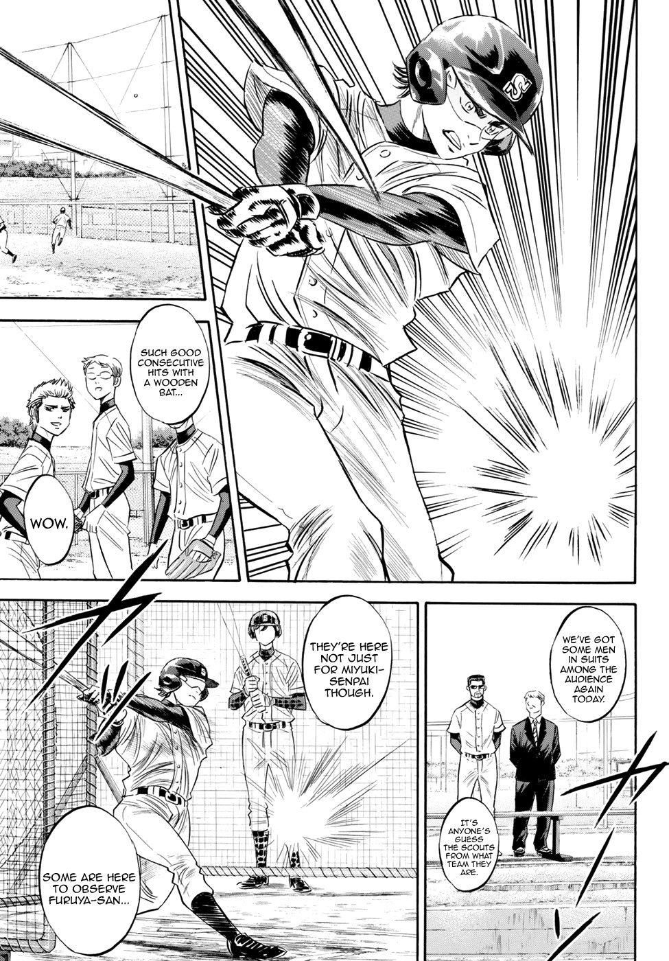Daiya no A - Act II Chapter 79 page 3 - Chapter 79: Sights on the Major League