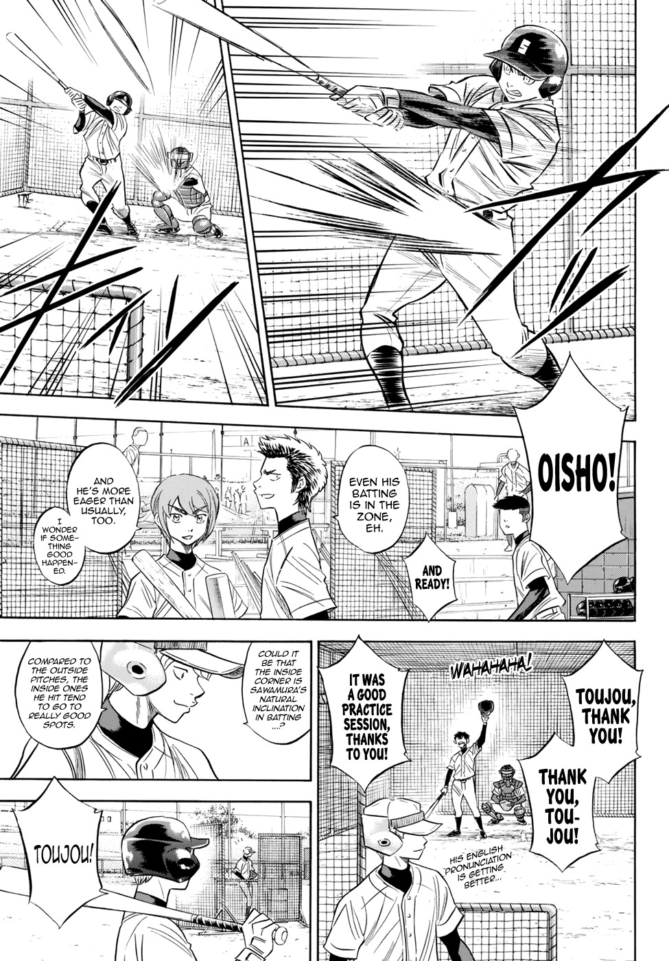 Daiya no A - Act II Chapter 79 page 5 - Chapter 79: Sights on the Major League