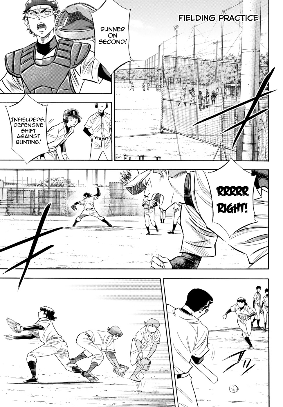 Daiya no A - Act II Chapter 79 page 9 - Chapter 79: Sights on the Major League