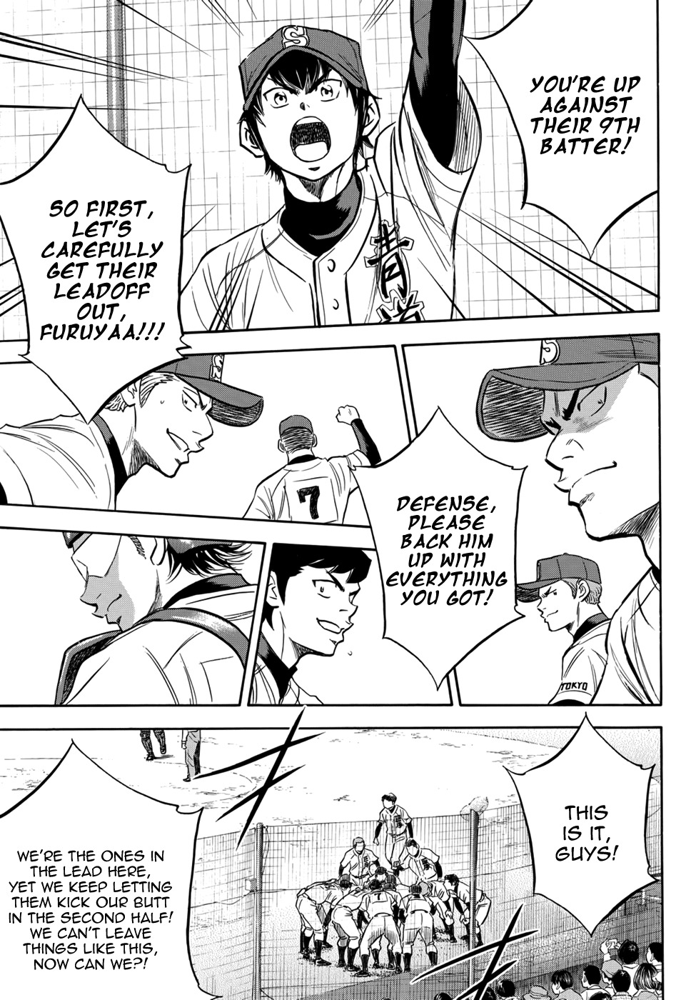 Daiya no A - Act II Chapter 8 page 9 - Chapter 8: Sideliner