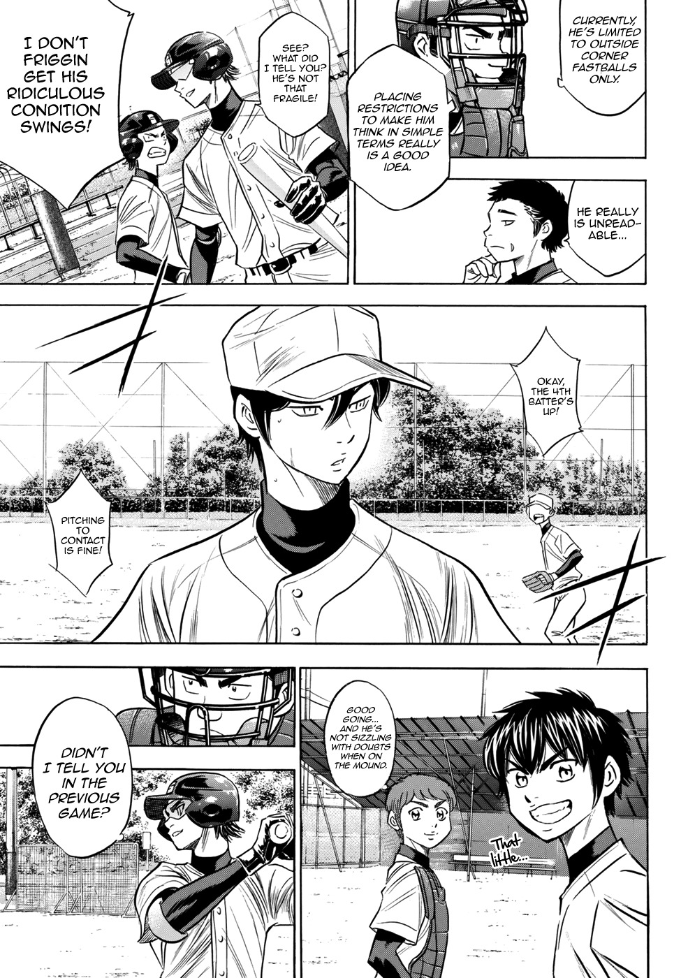 Daiya no A - Act II Chapter 80 page 17 - Chapter 80: Morning Activities