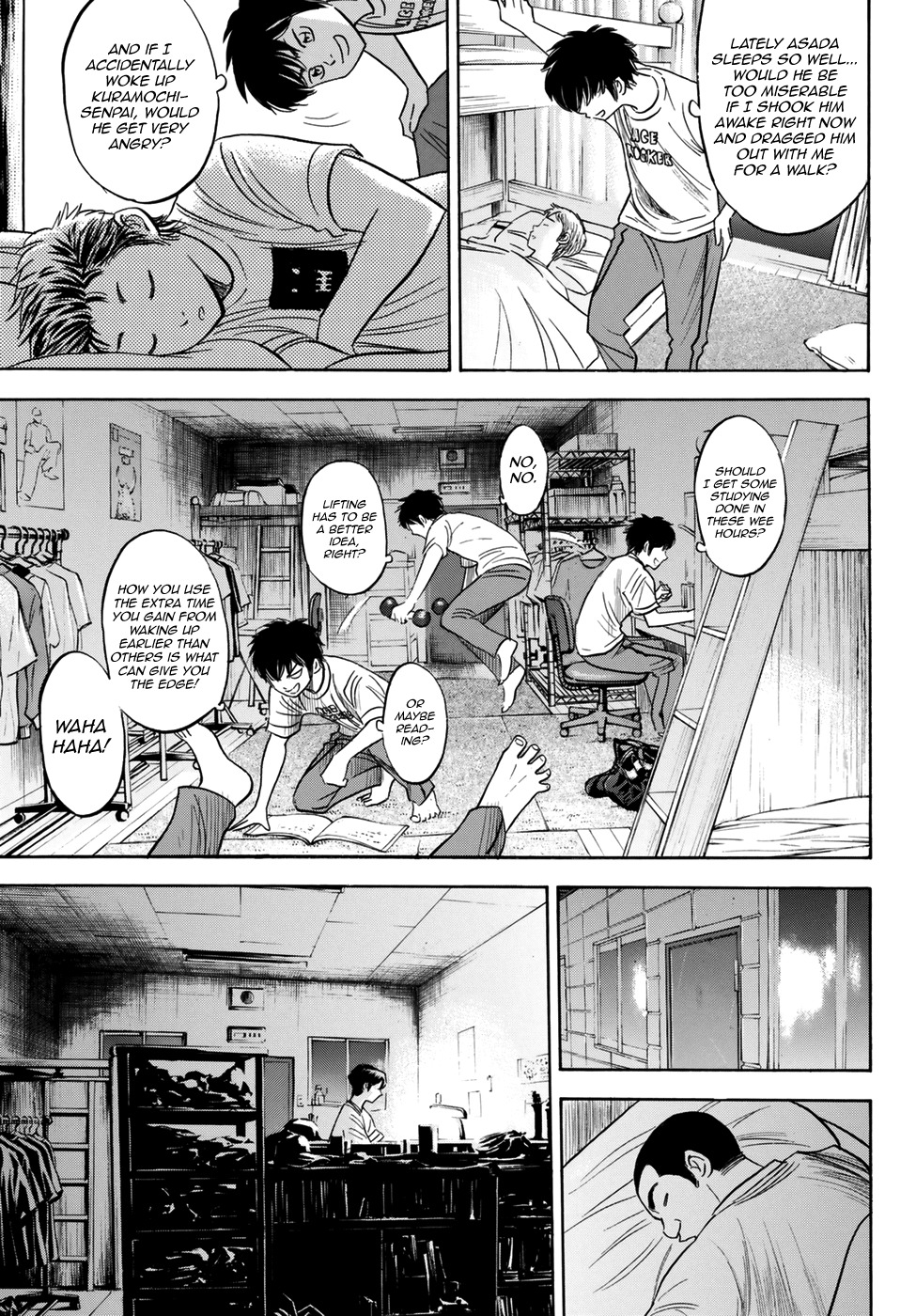 Daiya no A - Act II Chapter 80 page 3 - Chapter 80: Morning Activities