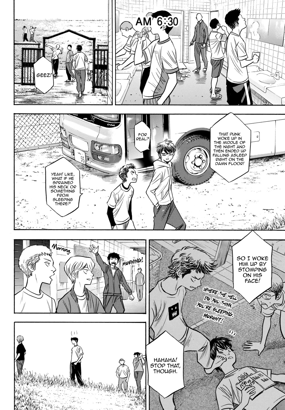 Daiya no A - Act II Chapter 80 page 6 - Chapter 80: Morning Activities
