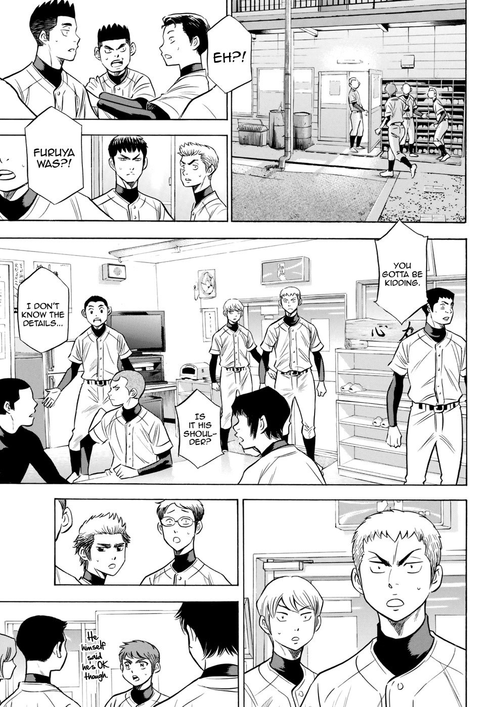 Daiya no A - Act II Chapter 82 page 5 - Chapter 82: I'm not Stopping