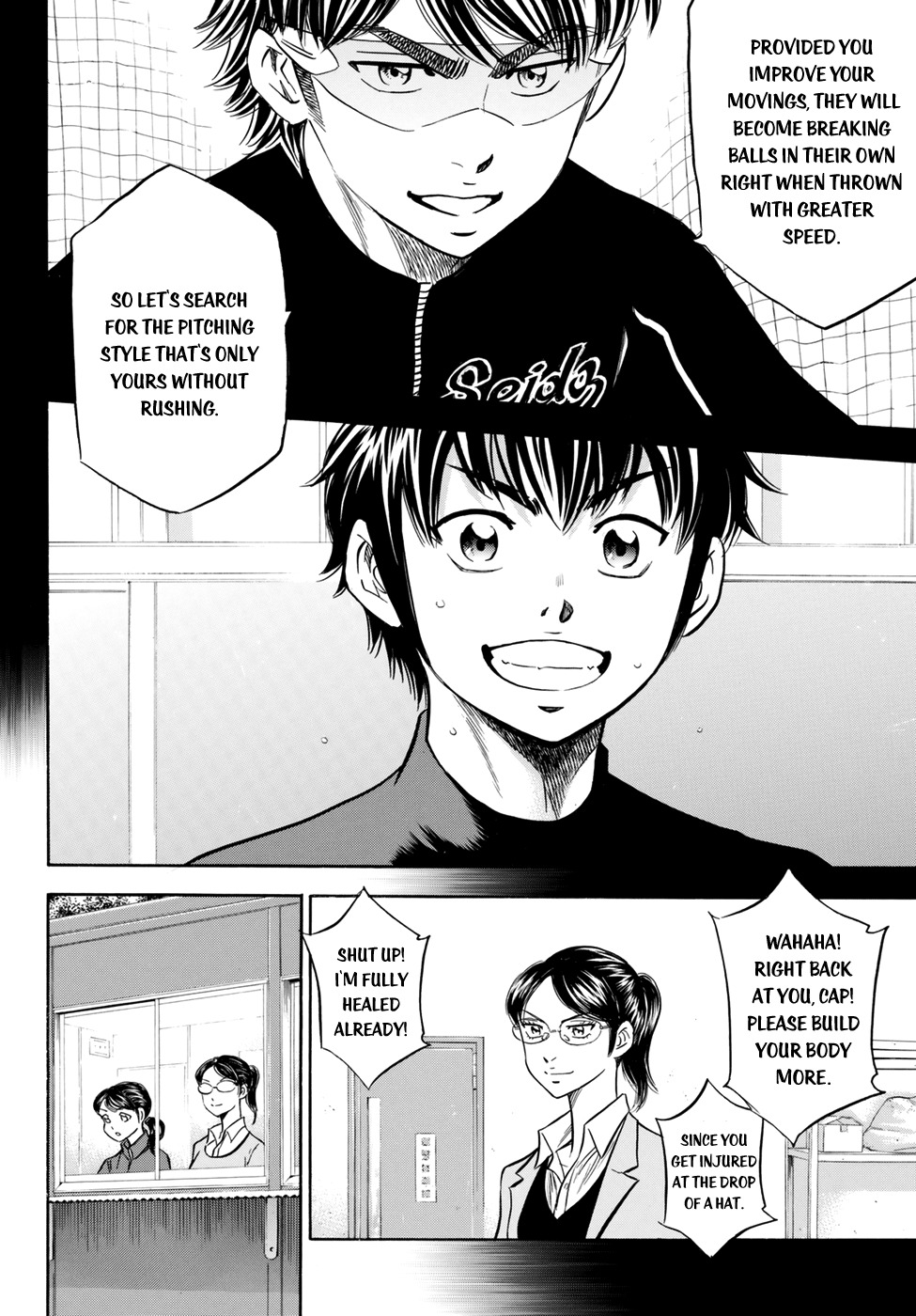 Daiya no A - Act II Chapter 84 page 7 - Chapter 84: You Have Me