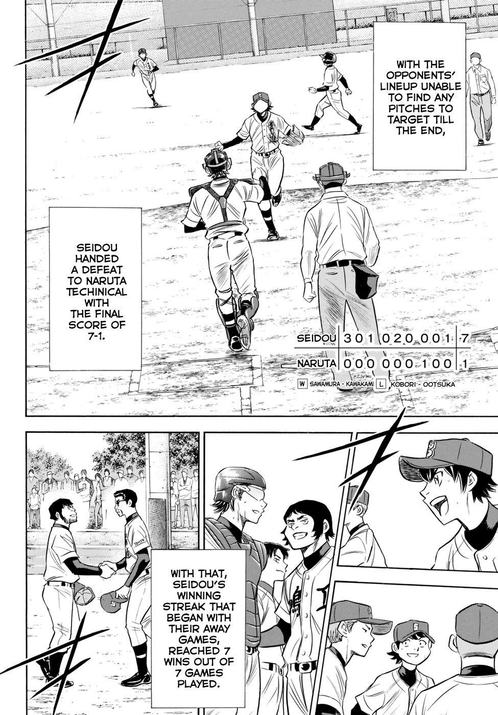 Daiya no A - Act II Chapter 85 page 12 - Chapter 85: Salute