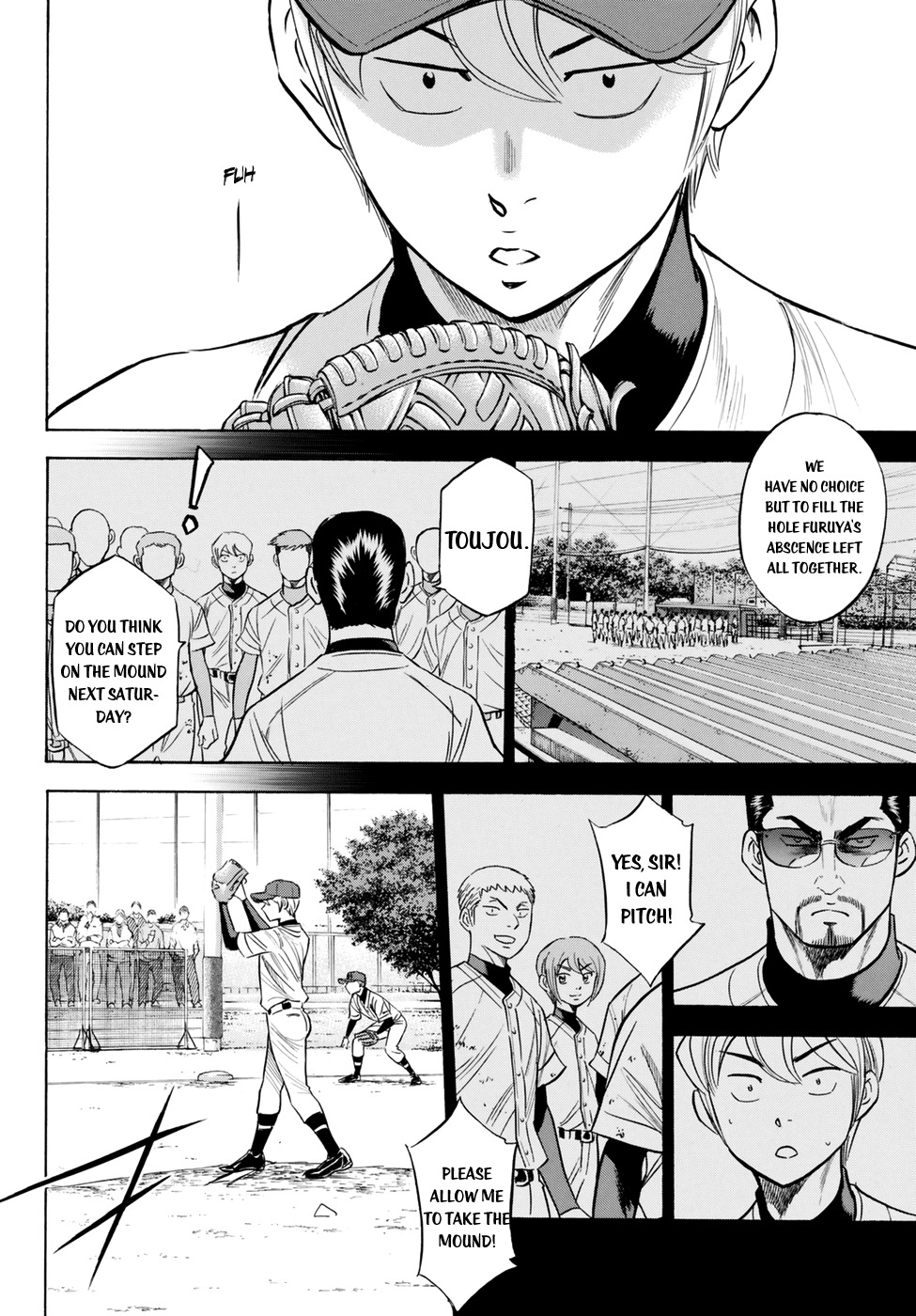Daiya no A - Act II Chapter 85 page 16 - Chapter 85: Salute