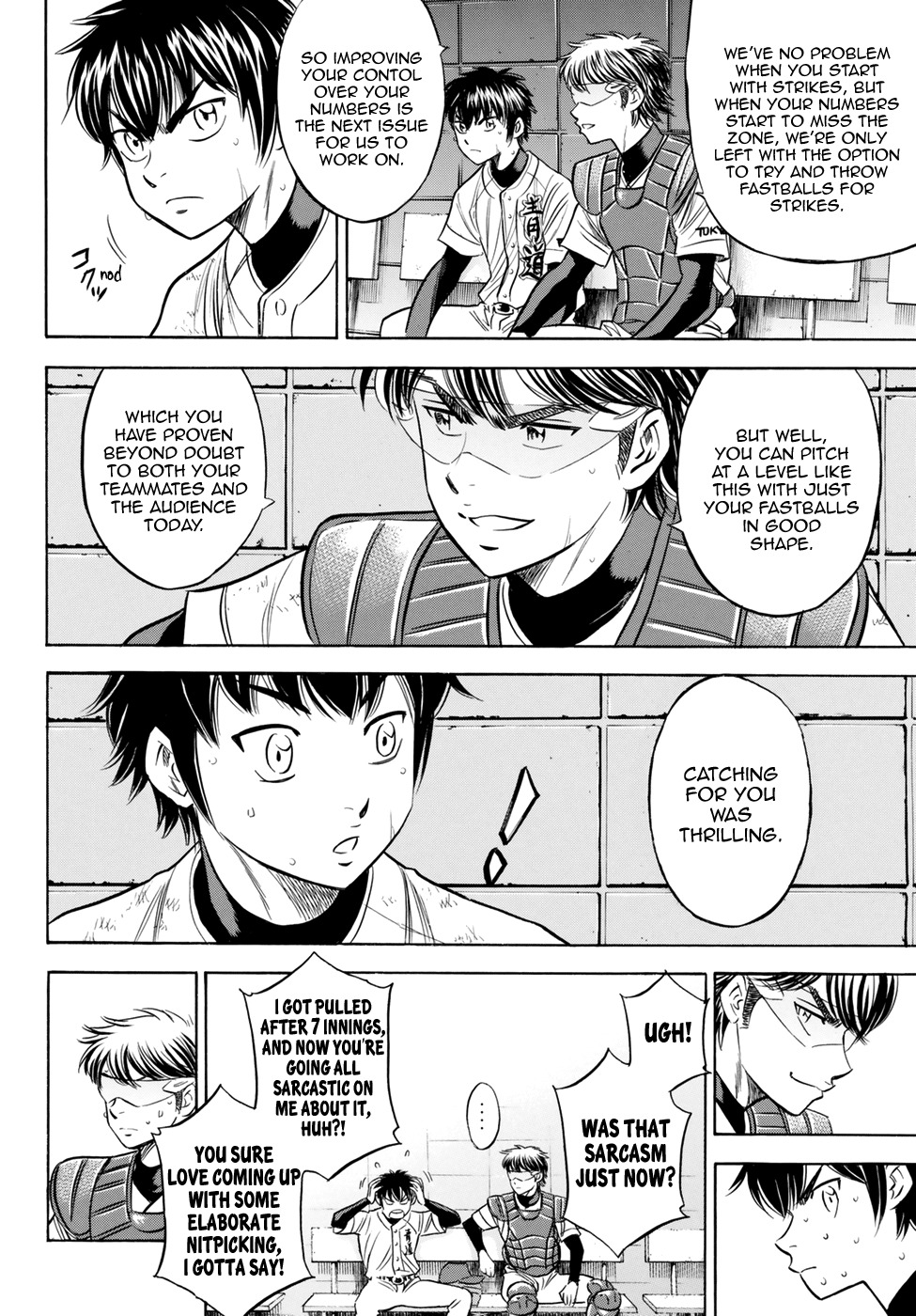 Daiya no A - Act II Chapter 85 page 8 - Chapter 85: Salute