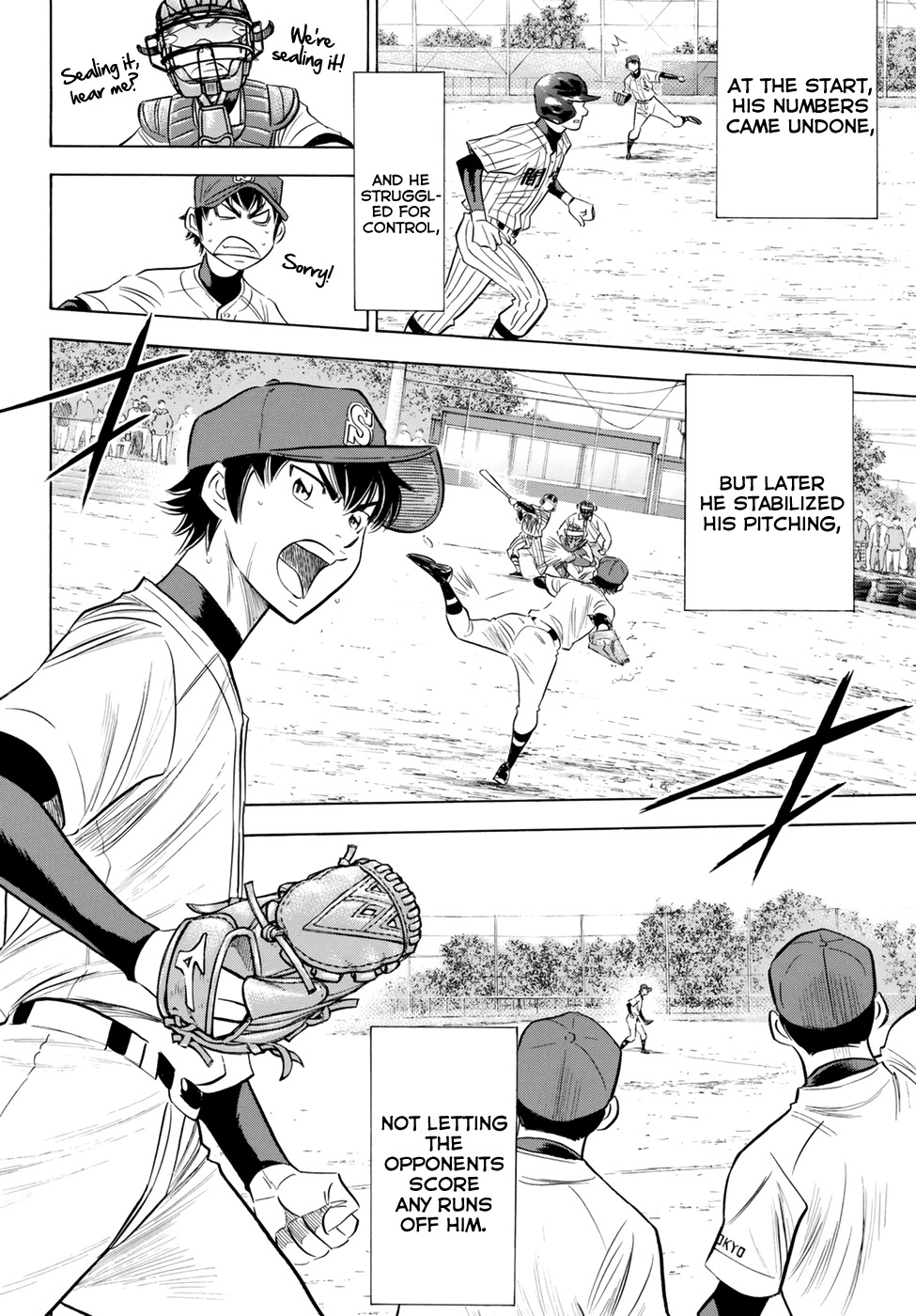 Daiya no A - Act II Chapter 86 page 10 - Chapter 86: Salute 2