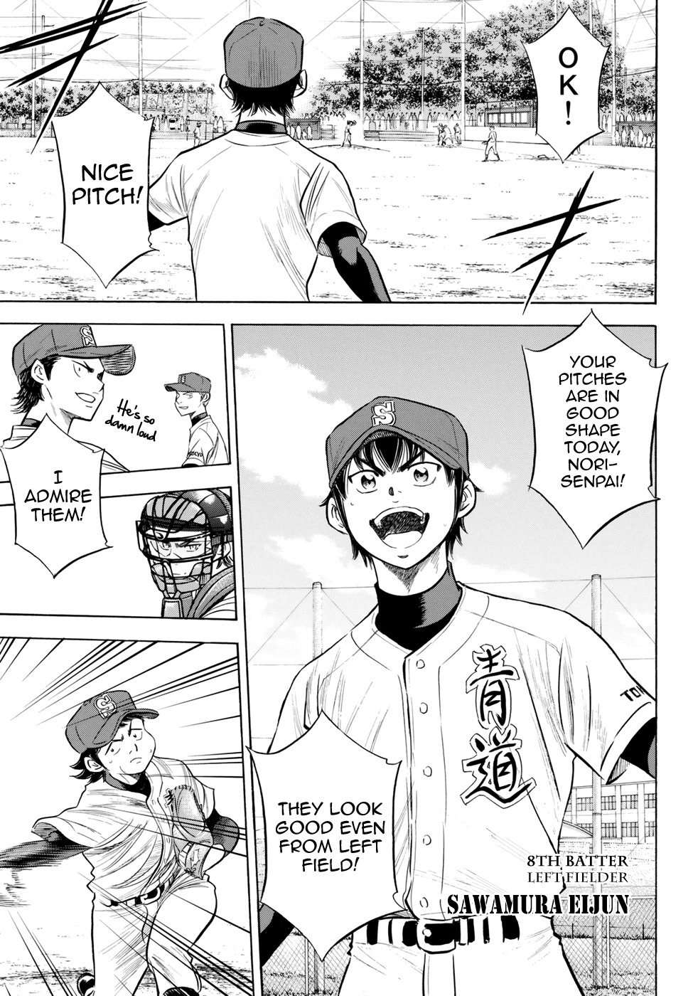 Daiya no A - Act II Chapter 86 page 3 - Chapter 86: Salute 2