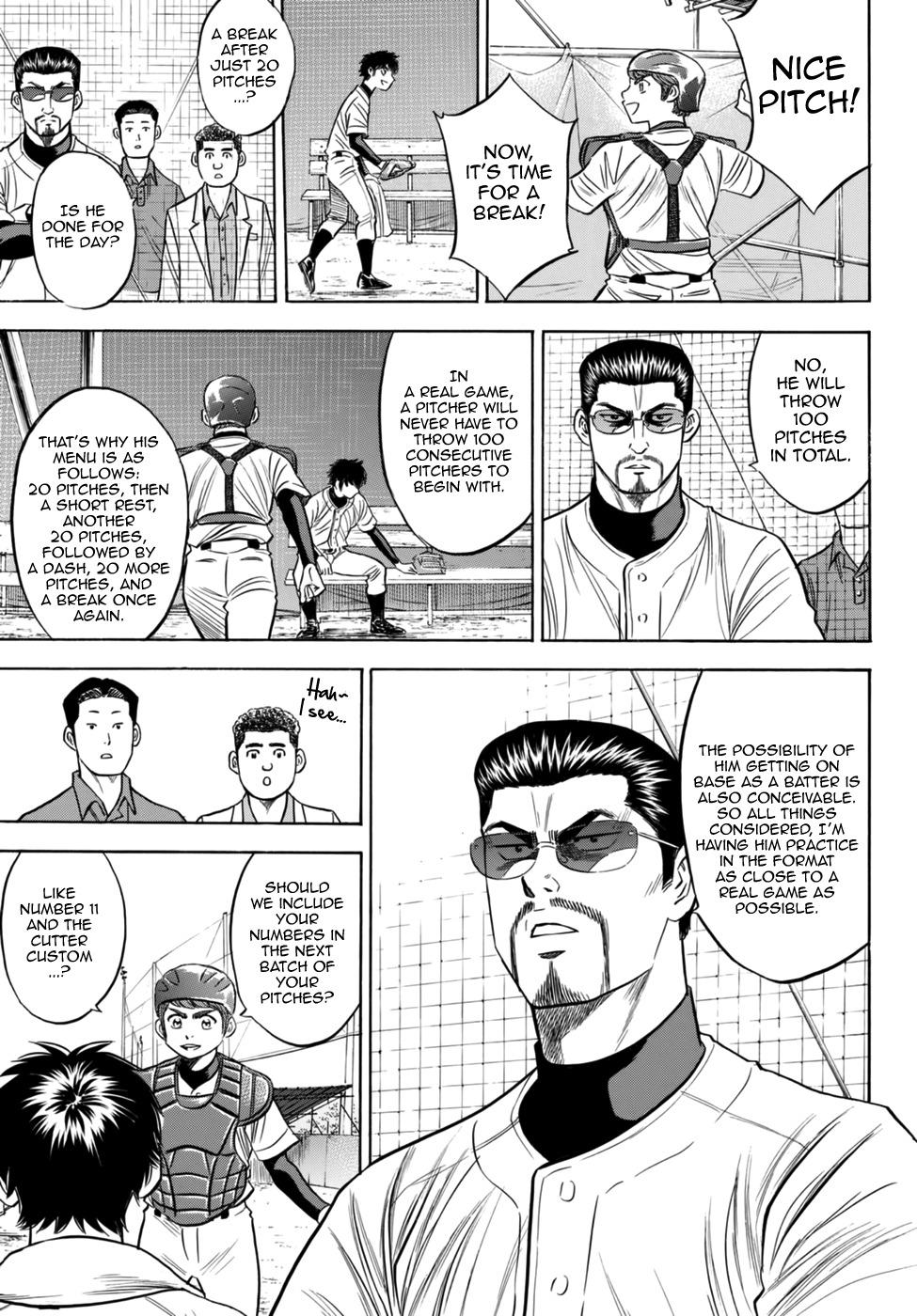 Daiya no A - Act II Chapter 87 page 13 - Chapter 87: Something of an Oath