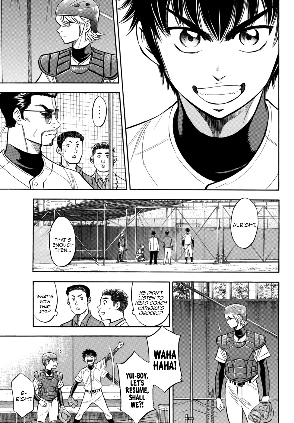 Daiya no A - Act II Chapter 87 page 19 - Chapter 87: Something of an Oath