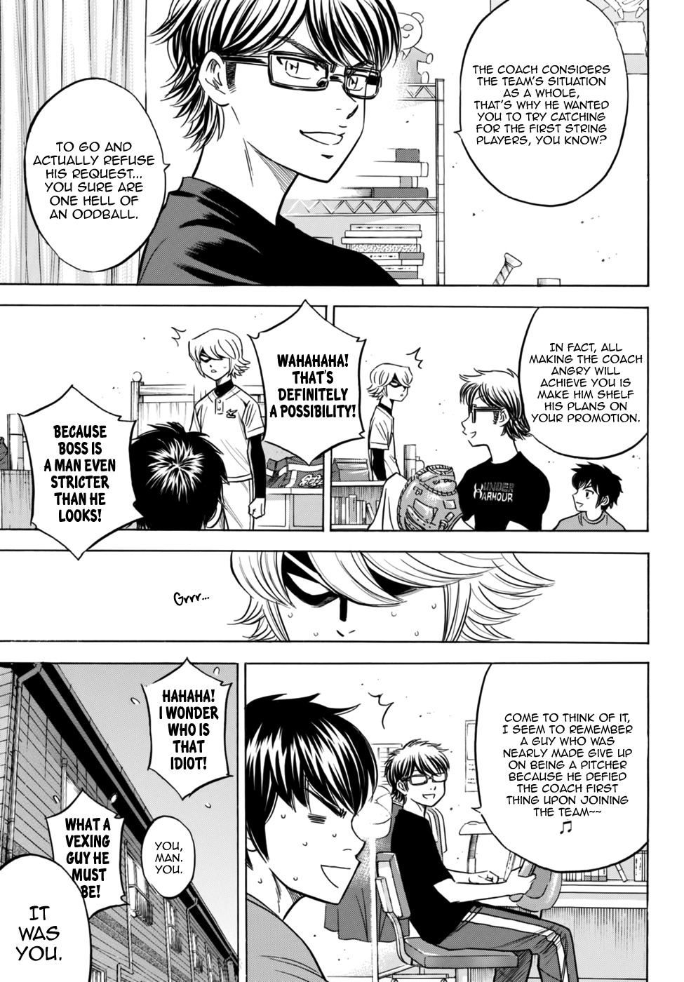 Daiya no A - Act II Chapter 88 page 5 - Chapter 88: Seventeens