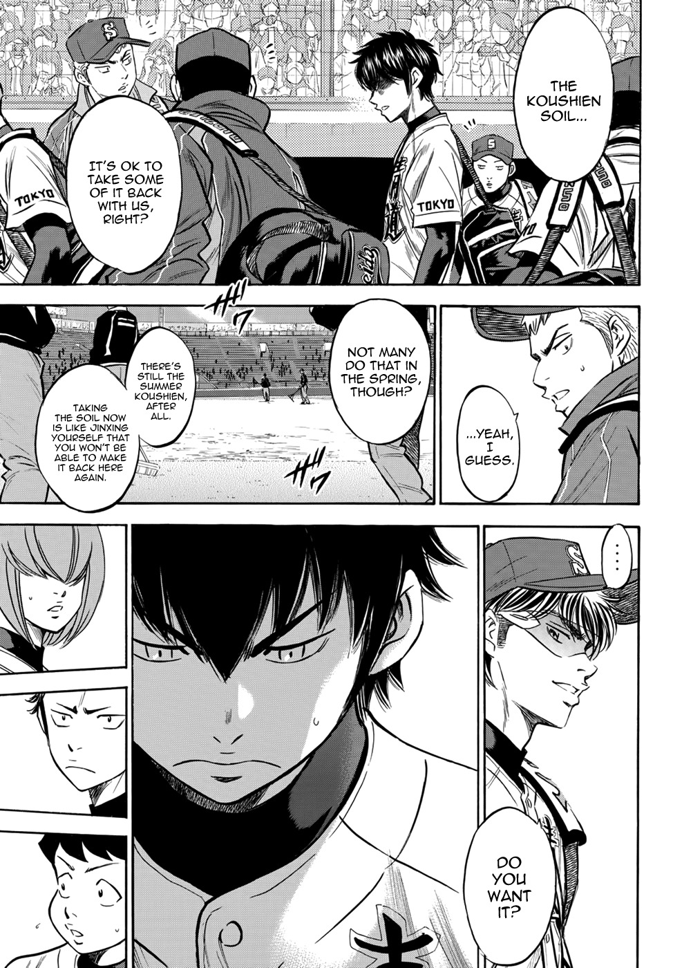 Daiya no A - Act II Chapter 9 page 11 - Chapter 9: The Day of the Beginning