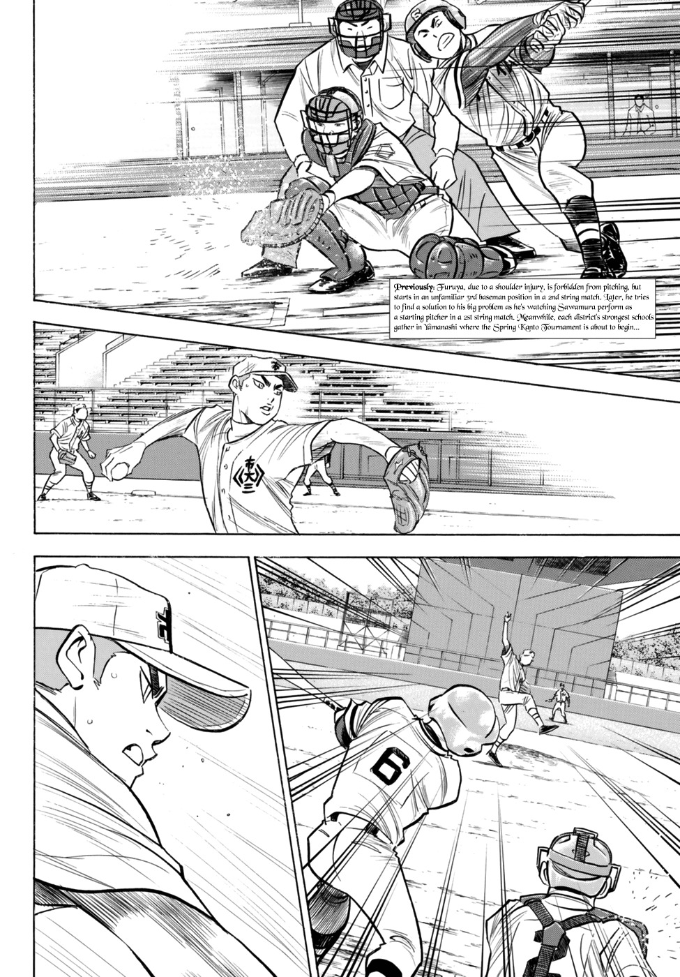 Daiya no A - Act II Chapter 90 page 3 - Chapter 90: At the Foot of Fuji