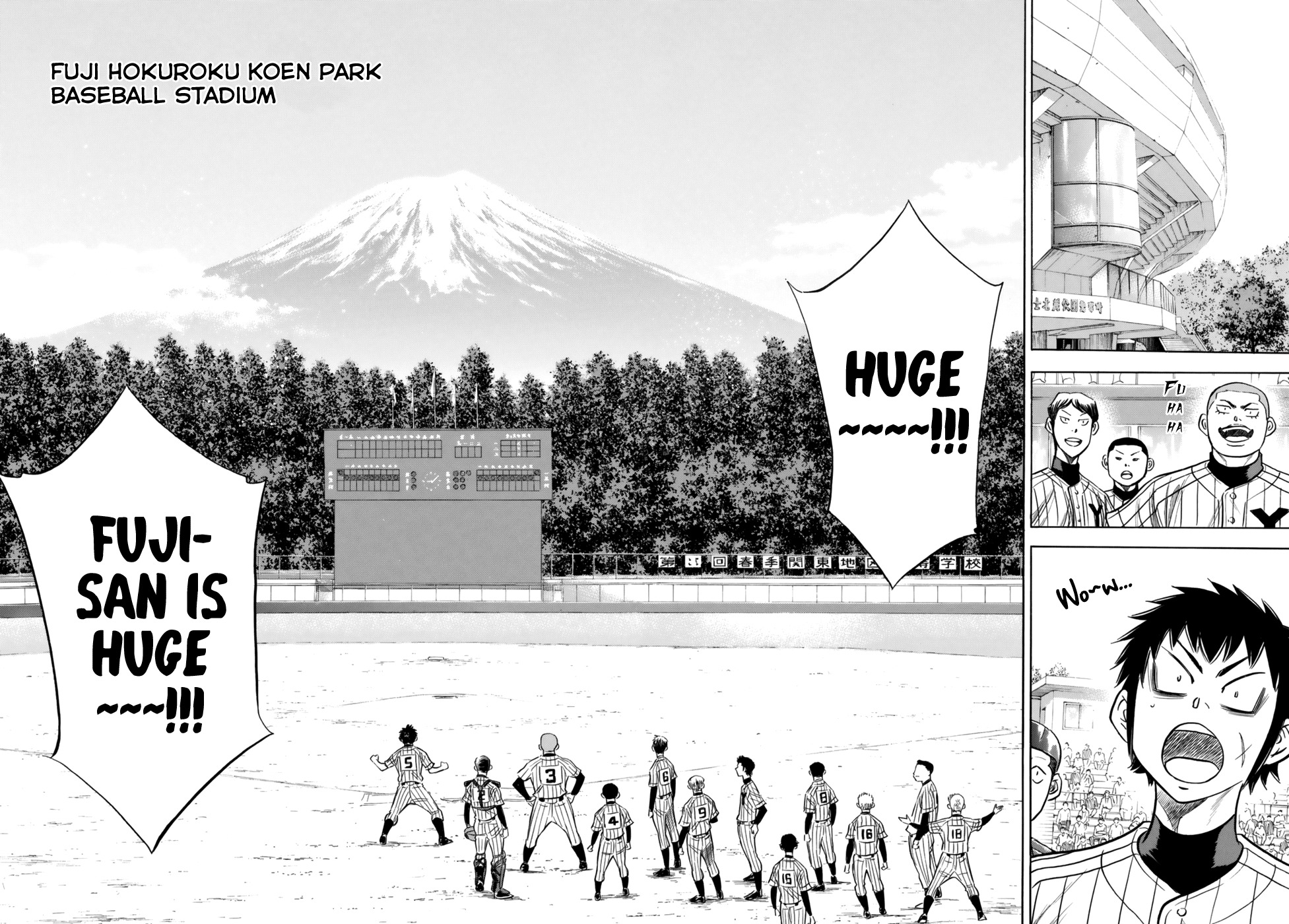 Daiya no A - Act II Chapter 90 page 5 - Chapter 90: At the Foot of Fuji