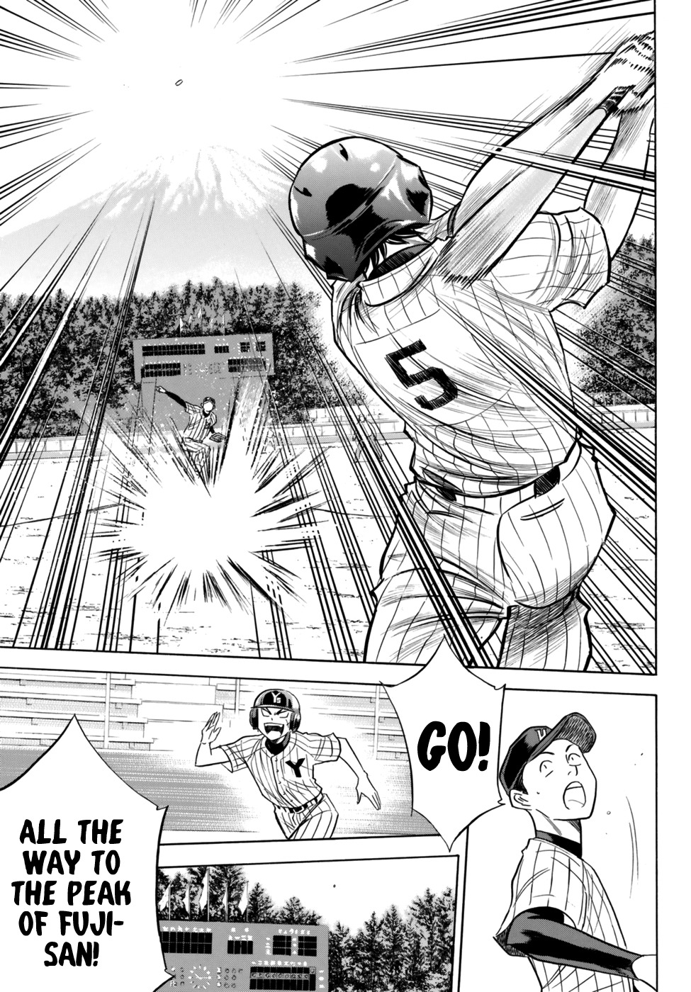 Daiya no A - Act II Chapter 90 page 7 - Chapter 90: At the Foot of Fuji