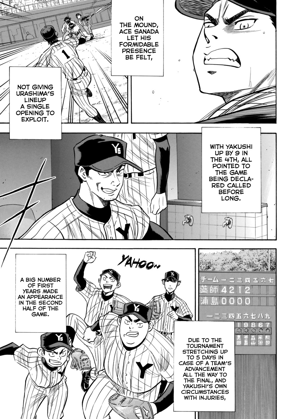 Daiya no A - Act II Chapter 90 page 9 - Chapter 90: At the Foot of Fuji