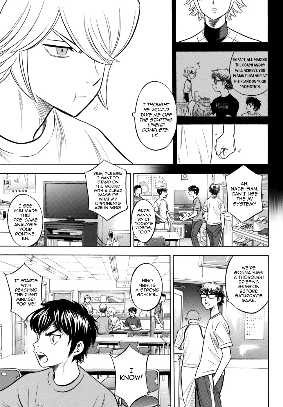Daiya no A - Act II Chapter 91 page 19 - Chapter 91: Imminent Comeback