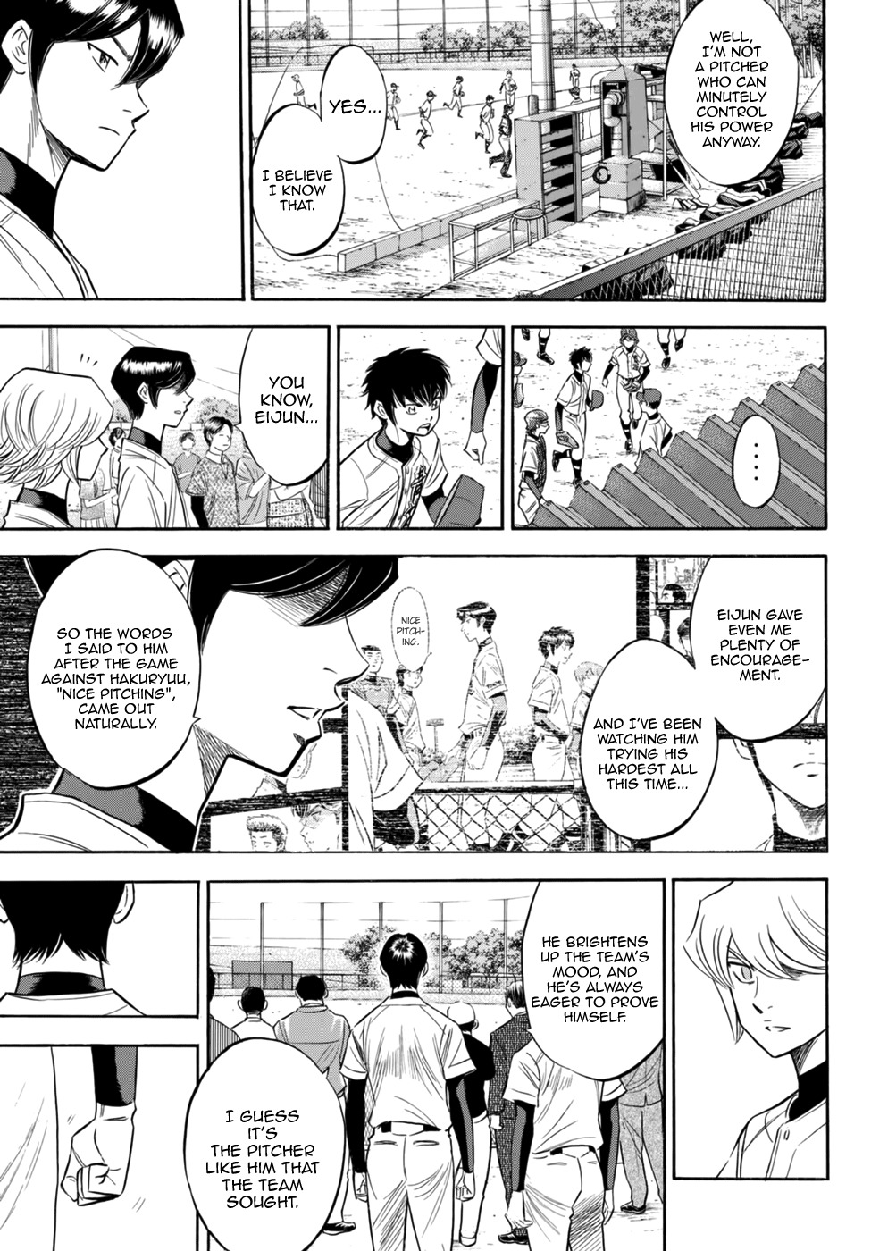 Daiya no A - Act II Chapter 93 page 14 - Chapter 93: To Each Their Own