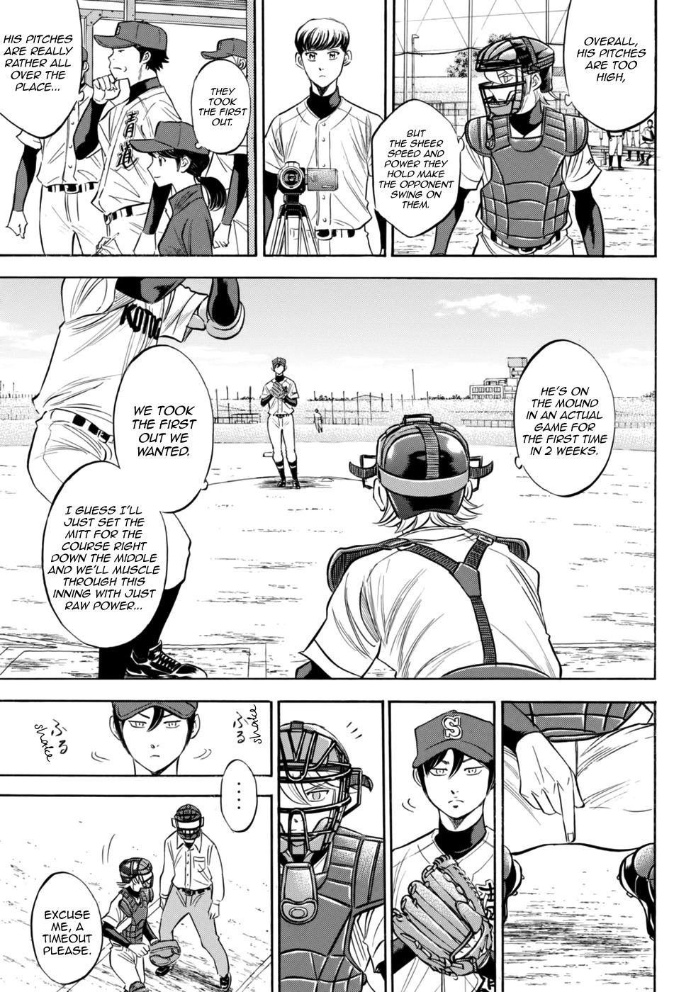 Daiya no A - Act II Chapter 94 page 12 - Chapter 94: Comeback