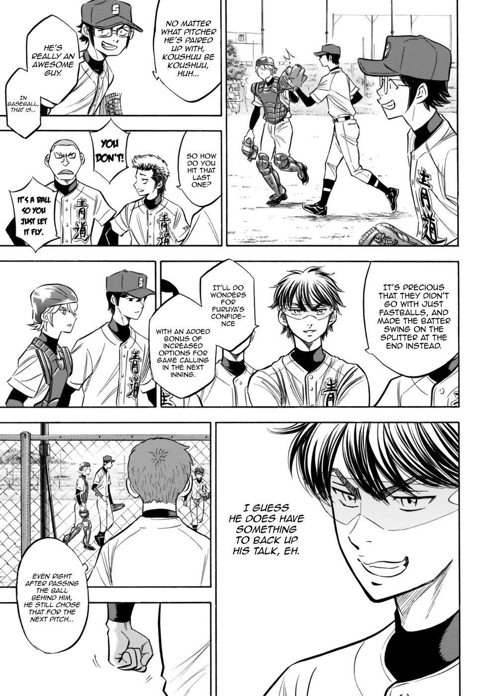 Daiya no A - Act II Chapter 95 page 11 - Chapter 95: Express It