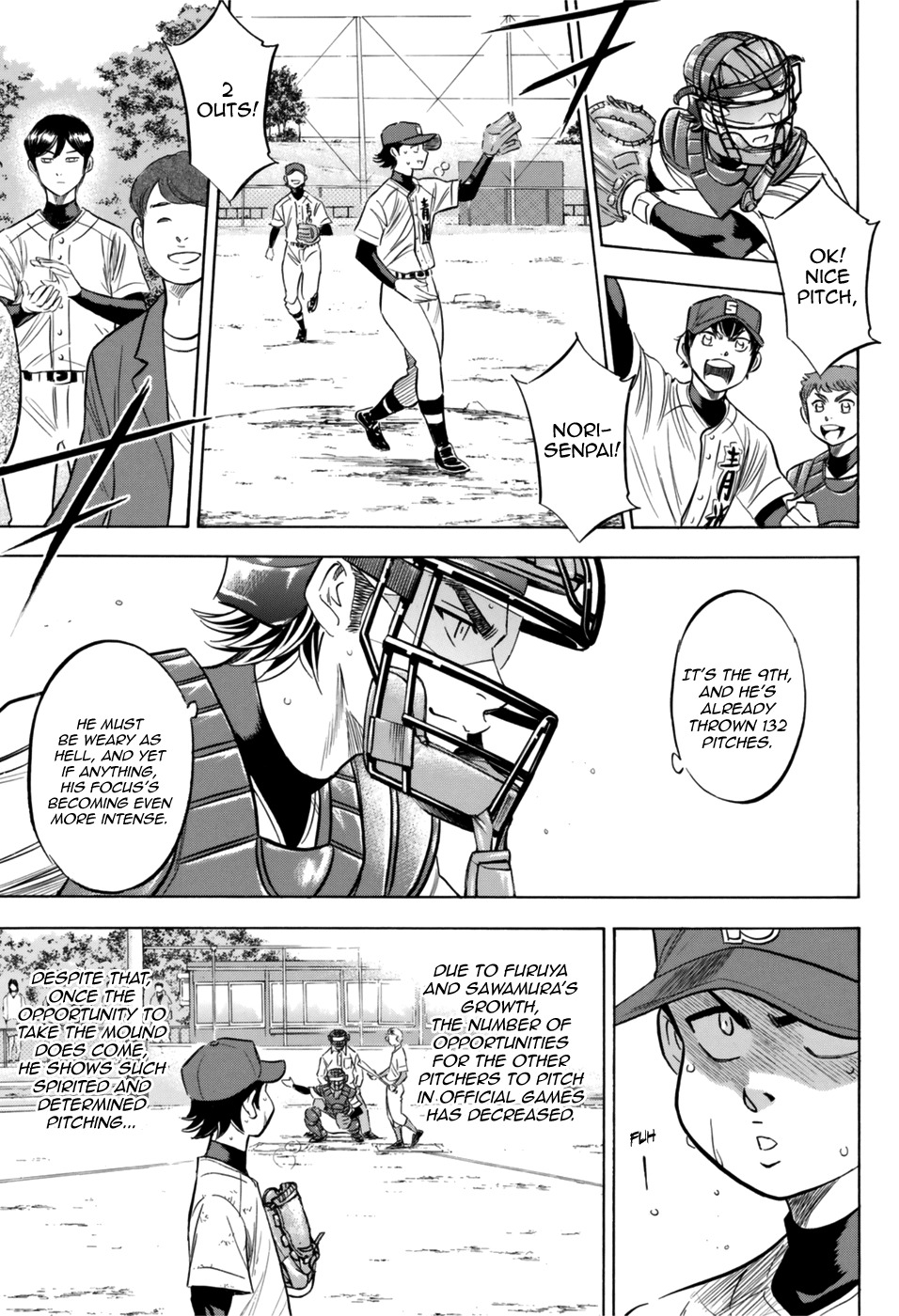 Daiya no A - Act II Chapter 96 page 13 - Chapter 96: Heat Transfer