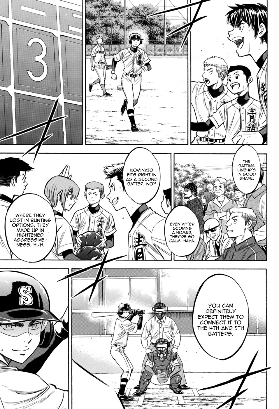 Daiya no A - Act II Chapter 96 page 9 - Chapter 96: Heat Transfer