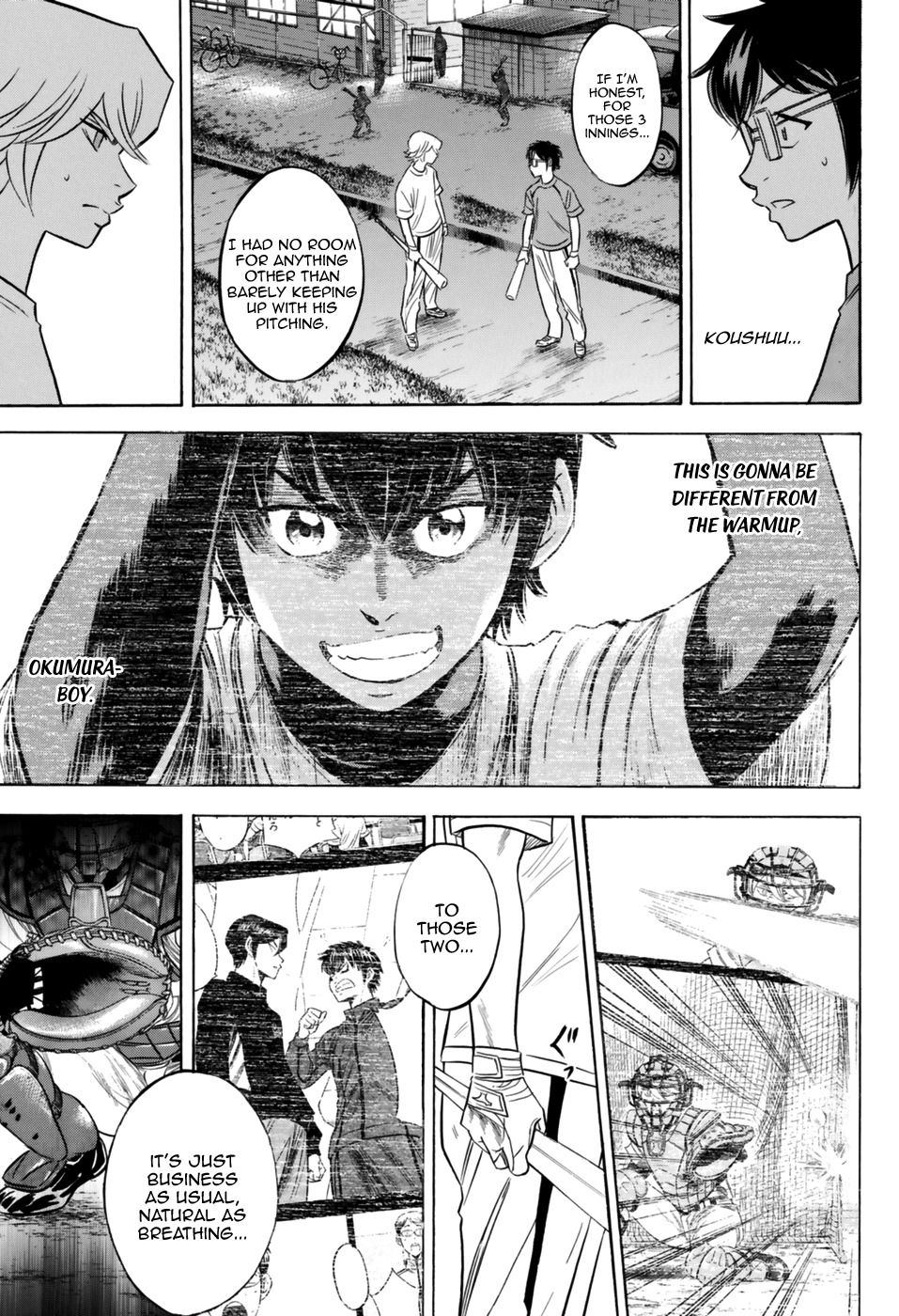 Daiya no A - Act II Chapter 97 page 11 - Chapter 97: Tall Wall