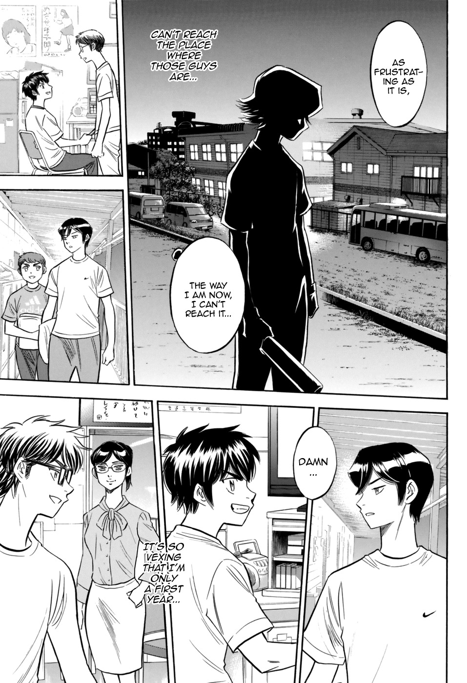 Daiya no A - Act II Chapter 97 page 13 - Chapter 97: Tall Wall