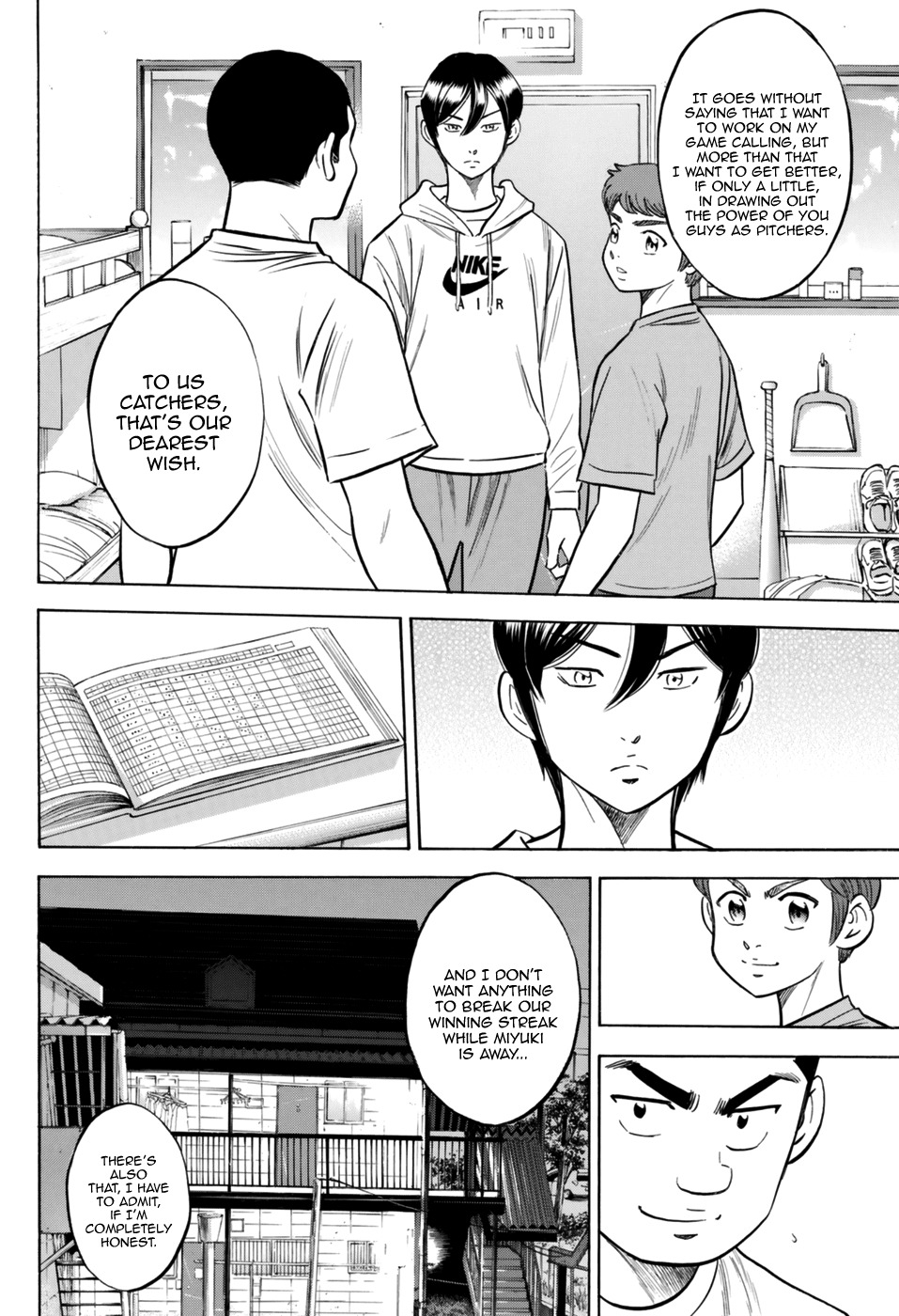 Daiya no A - Act II Chapter 97 page 8 - Chapter 97: Tall Wall