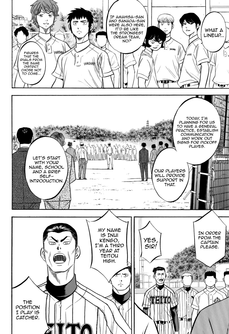 Daiya no A - Act II Chapter 98 page 15 - Chapter 98: Team Assembled