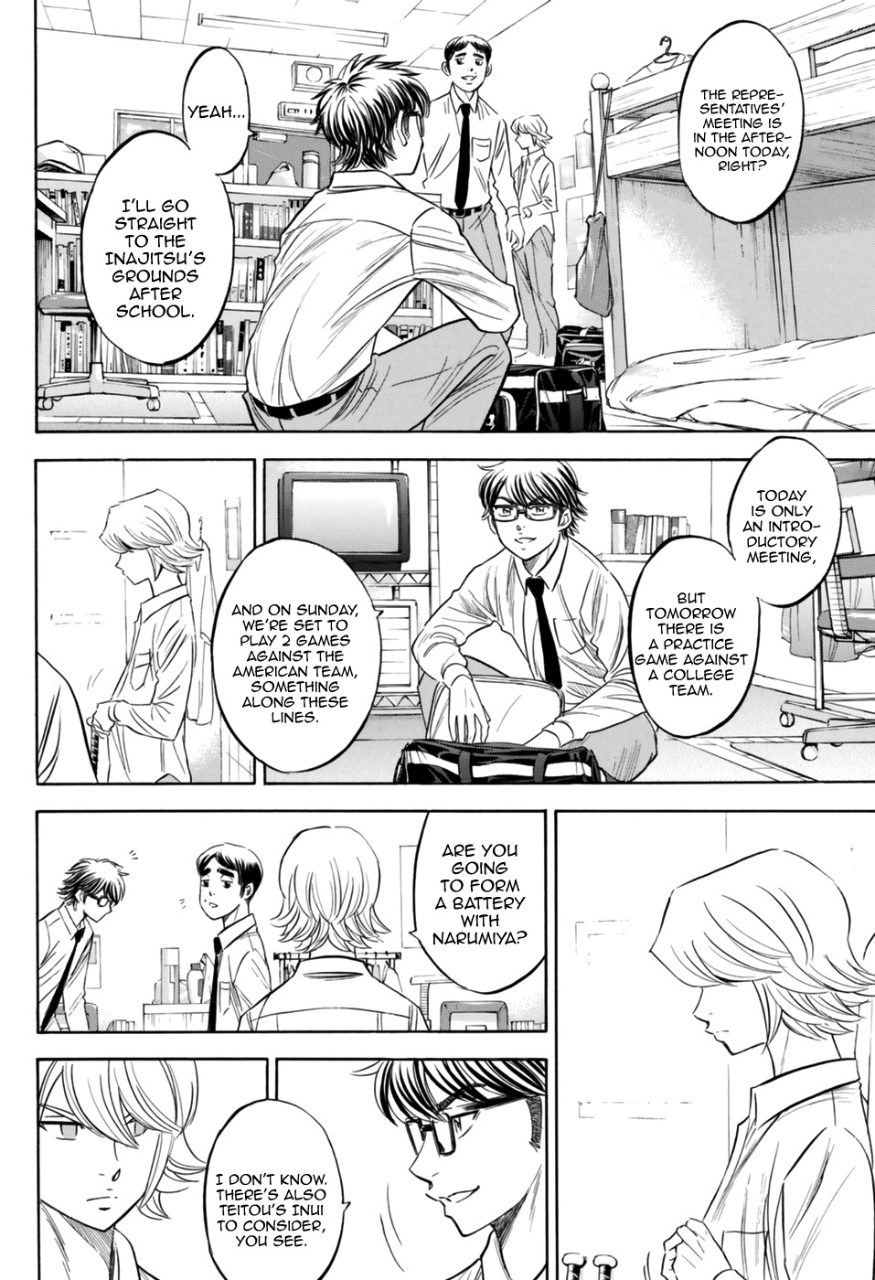 Daiya no A - Act II Chapter 98 page 2 - Chapter 98: Team Assembled
