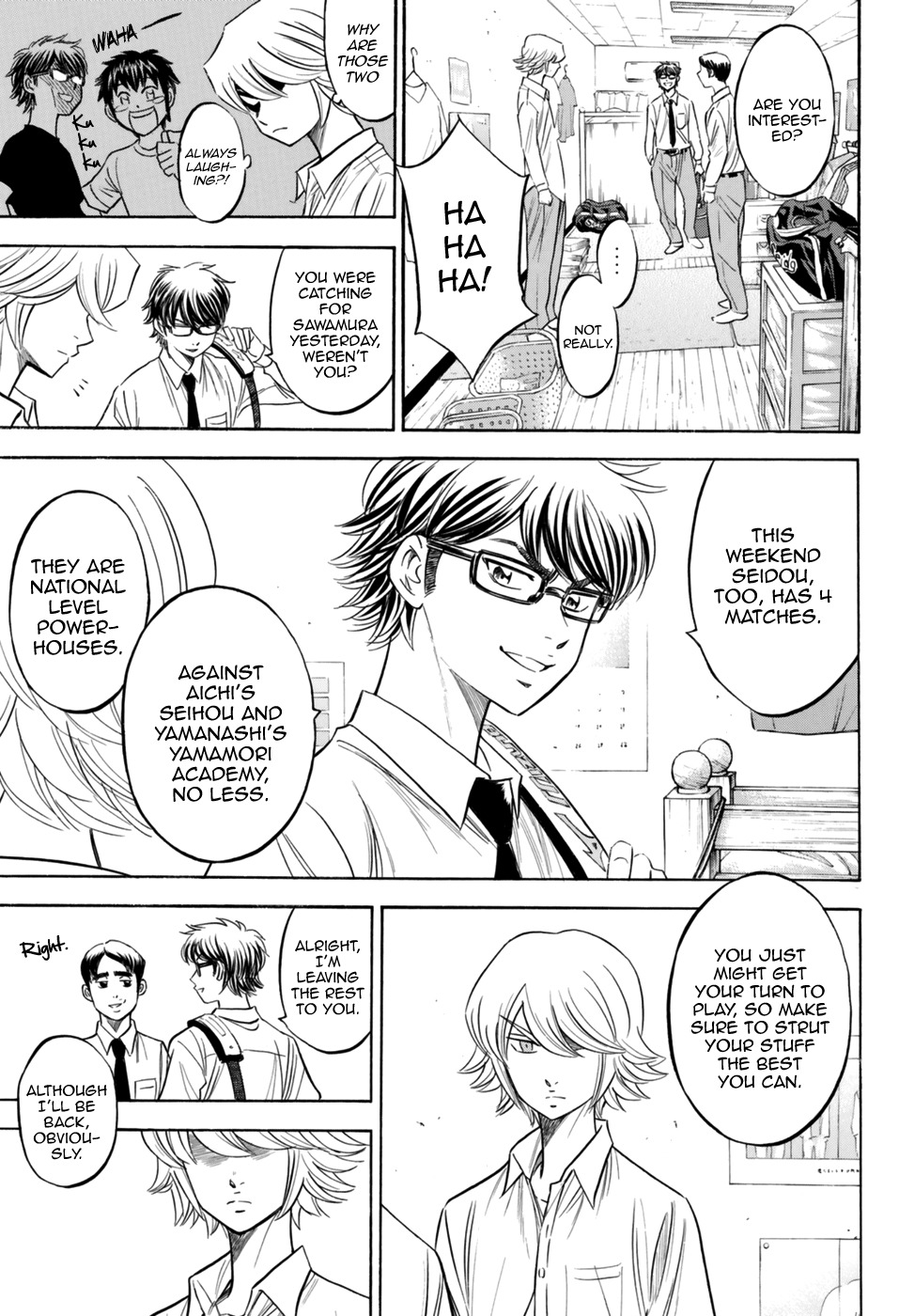 Daiya no A - Act II Chapter 98 page 3 - Chapter 98: Team Assembled