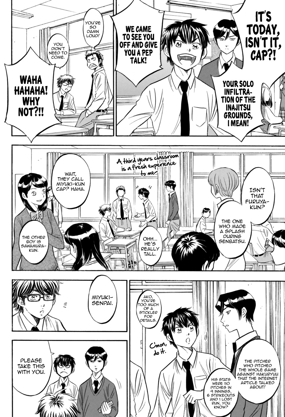 Daiya no A - Act II Chapter 98 page 6 - Chapter 98: Team Assembled