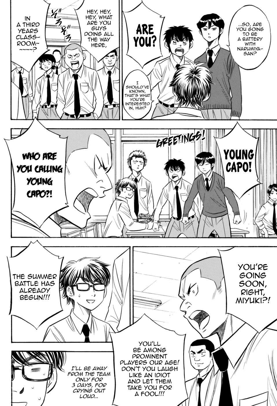 Daiya no A - Act II Chapter 98 page 8 - Chapter 98: Team Assembled