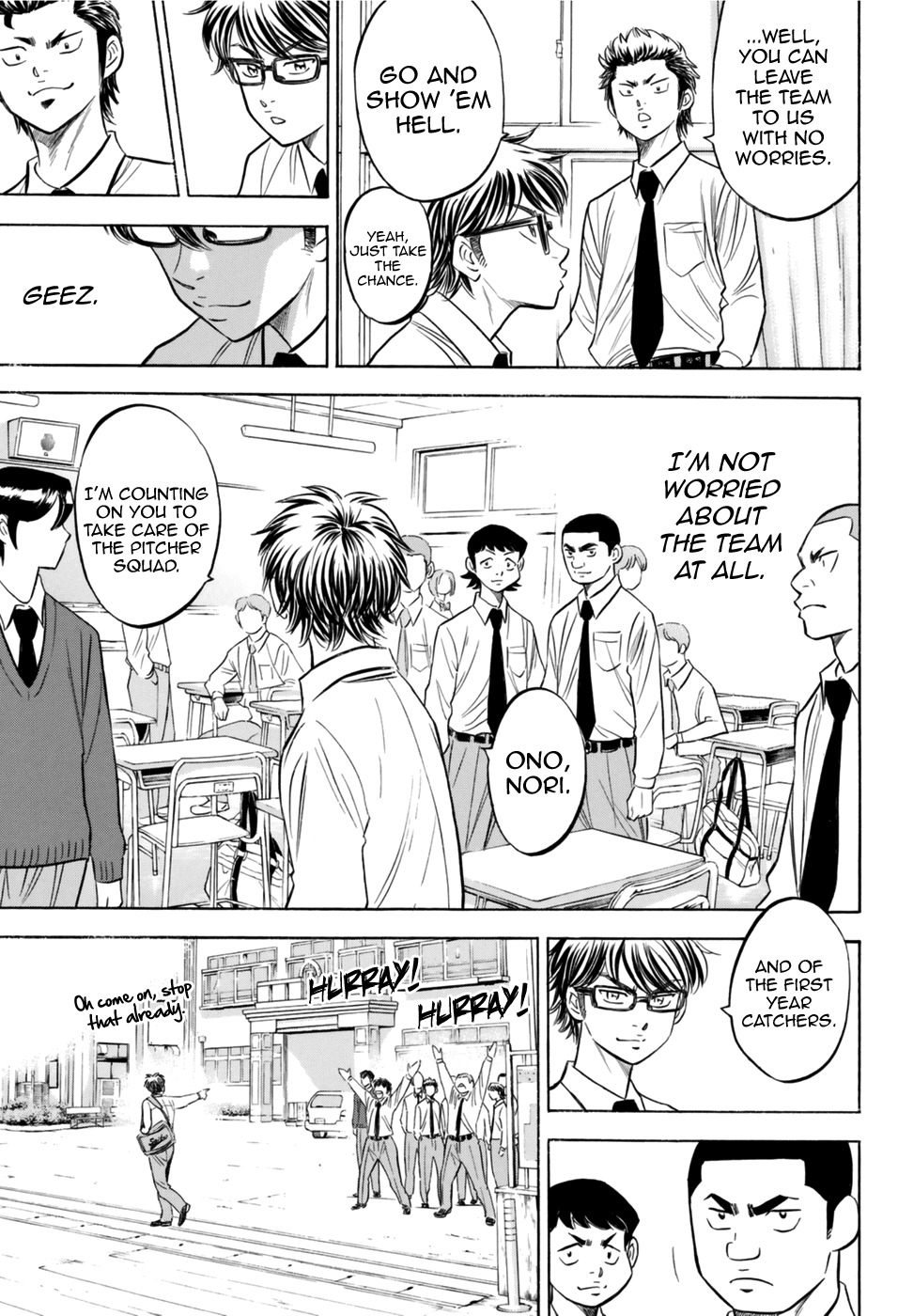 Daiya no A - Act II Chapter 98 page 9 - Chapter 98: Team Assembled